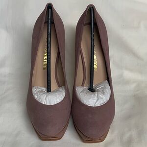 BNIB Pour la Victoire Women's Mauve Pink Heels Sz 6